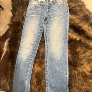 Anthropology slim boyfriend jeans